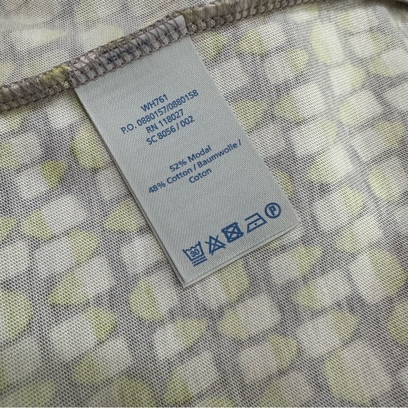 Boden Jersey Dress in Grey/Green pattern LIKE NEW - Picture 8 of 12